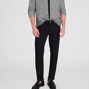 Club Monaco super slim fit corduroy jeans dark grey men's size 32 NWT